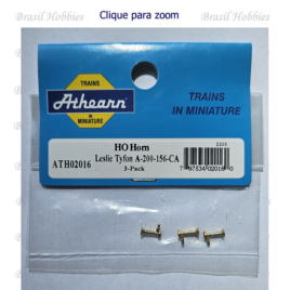 Buzinas de Locomotiva em Latão Leslie Tyfon A-200-156 – 3 unidades – ATH-02016