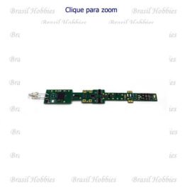 Escala N – Decoder Digitrax Luz e Movimento para Locomotivas Kato 2 Amperes de Pico – DIG-DN147K2
