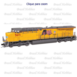 Locomotiva Walthers GE ES44AC UP #5671 – Analógica – WAL-10234