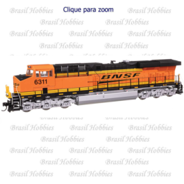 Locomotiva Walthers GE ES44AC BNSF #6311 com DCC e Som ESU – WAL-20223