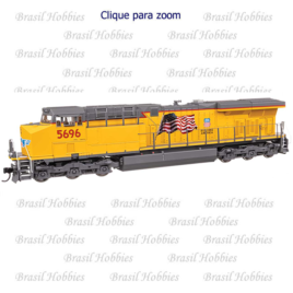 Locomotiva Walthers GE ES44AC UP #5696 com DCC e Som ESU – WAL-20234