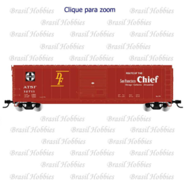 Vagão Rivarossi Box Car Santa Fe #12711 – RIV-HR6661A