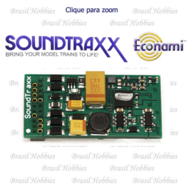 Decoder Soundtraxx Econami Diesel 21 Pinos com 6 Funções – SOU-882006