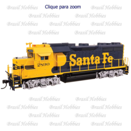 Locomotiva Walthers Proto EMD GP-35 Santa Fe #2890 – Com DCC e som ESU – WAL-43301