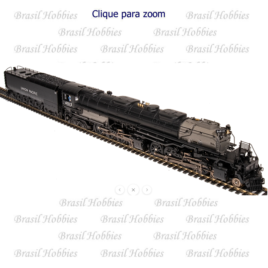 Locomotiva Broadway Big Boy 4-8-8-4, Coal Tender 1941 #4001 – com DCC, Som e Fumaça – Paragon 4 – BLI-8350