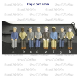 Figuras de Maquinistas (2 un.) Broadway – BLI-1005