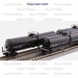 Escala N – Conjunto Vagões Kato Greenbrier Tank Car (8 Cars) GBRX – KAT-1064802