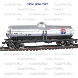 Vagão Walthers 40′ Tank Car American Oil Co. #1330 – WAL-1613